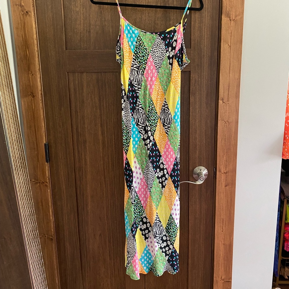 Rixo London x Target Patterned Slip Dress